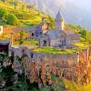 Tatev Monastery Armenia paint by numbers