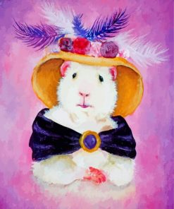 victorian-guinea-pig-paint-by-numbers
