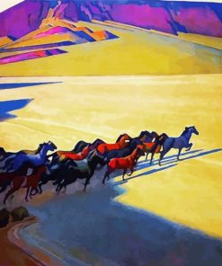 wild-horses-maynard-dixon-paint-by-numbers