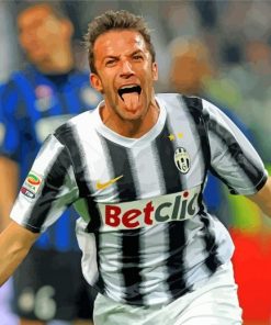 Alessandro Del Piero Football Player paint by number