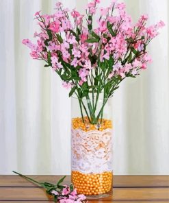 Babys Breath Vase paint by number