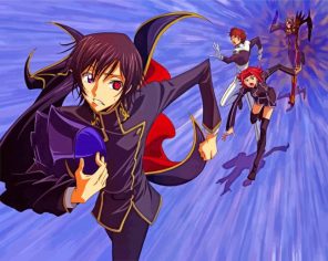 Code Geass Characters paint by numbers