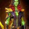 Gamora Avengers paint by numbers