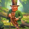 Leprechaun paint by numbers
