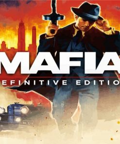 Mafia Poster paint by numbers