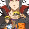 Naruto And Itachi paint by numbers