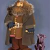 Rubeus Hagrid and his dog paint by number