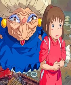 Spirited Away Anime paint by numbers