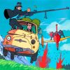 The Castle Of Cagliostro anime paint by numbers