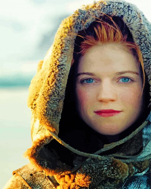 Ygritte game of thrones paint by numbers