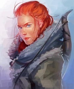 Aesthetic Ygritte Art paint by number