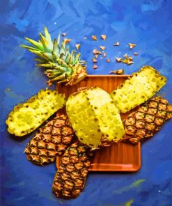 Aesthetic Pineapple Fruit paint by numbers