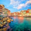 Boccadasse Genoa Italy paint by number