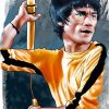 bruce lee art paint by numbers