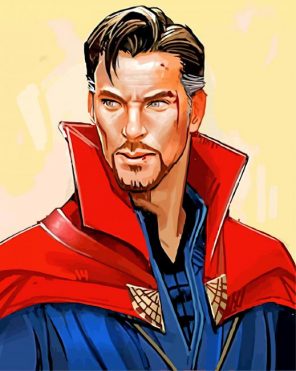 dr strange paint by number