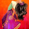 esmeralda dancing paint by number