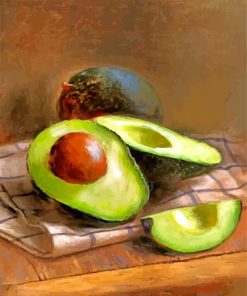 hass Avocado paint by number