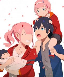hiro family paint by numbers