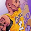 Kobe Bryant Player paint by number