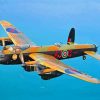 Lancaster Aircraft paint by numbers