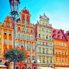 Main Market Square Poland paint by numbers
