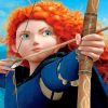 merida Disney Strong Female paint by numbers