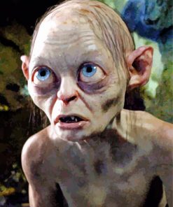 Smeagol The Lord Of The Rings paint by number