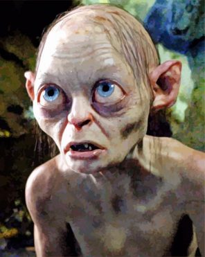 Smeagol The Lord Of The Rings paint by number