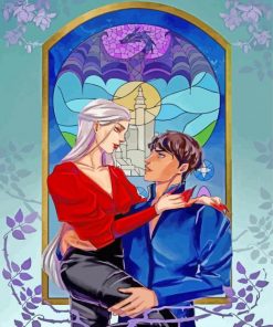 throne of glass couple paint by number