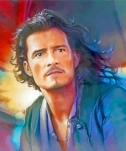 Will Turner Illustration paint by numbers