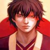 zuko from avatar the last airbender paint by number