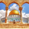 Jerusalem Dome Of The Rock paint by numbers