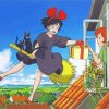 Kikis Delivery Service Anime Paint by numbers