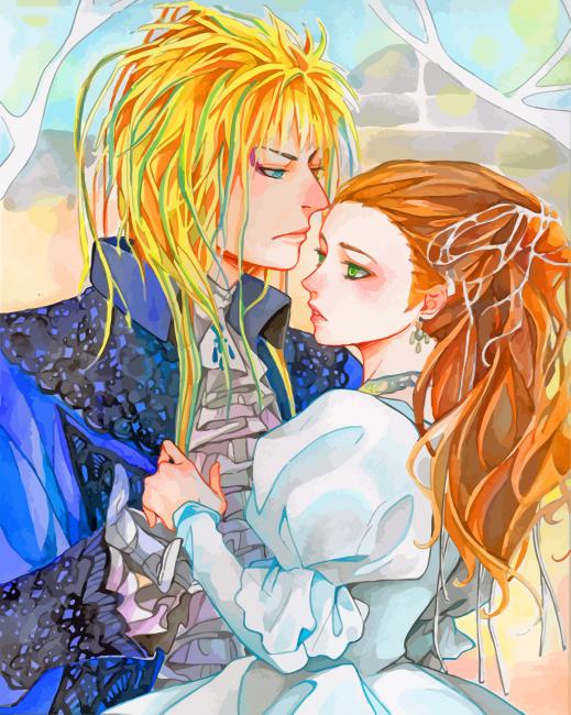Labyrinth Couple paint by numbers