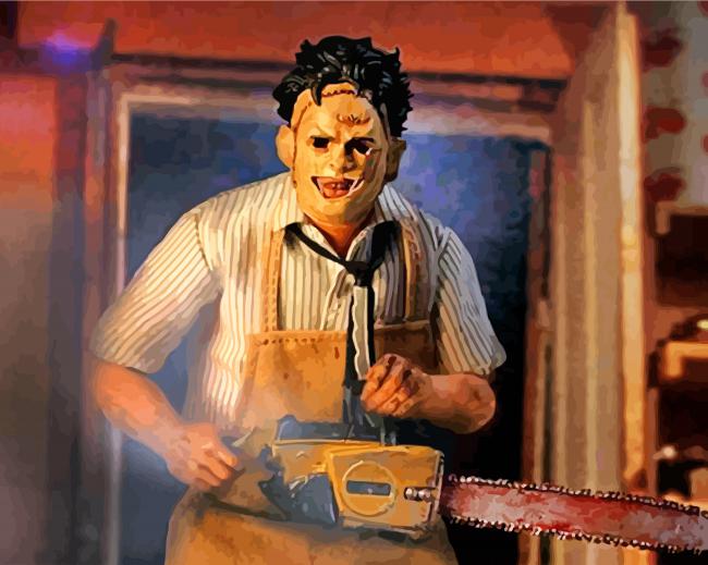 Leatherface paint by numbers