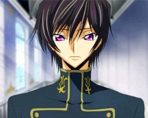 Lelouch Lamperouge paint by numbers