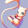 Mew Pokemon paint by numbers