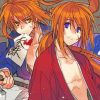 Rurouni Kenshin Anime paint by numbers