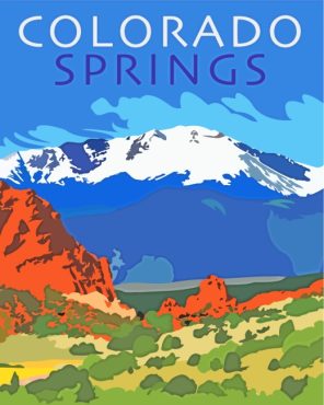 Spring Colorado paint by numbers