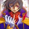 Aesthetic Lelouch Lamperouge Anime paint by numbers