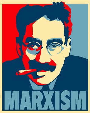 Marxism Groucho Marx paint by numbers