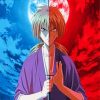 Rurouni Kenshin Anime Manga paint by numbers
