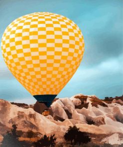 Hot Air Ballon - Paint By Numbers