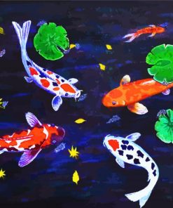 Koi Fish Paint By Numbers