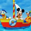 Mickey Mouse And His Friends paint by numbers