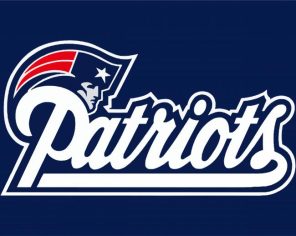 New England Patriots Logo Paint By Numbers