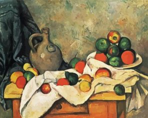 Jug and Fruit Bowl Paint By Numbers