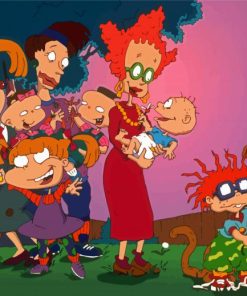 Rugrats Characters Paint By Numbers