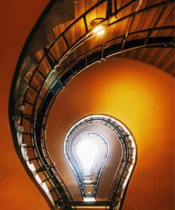 Lighting Stairs Paint By Numbers