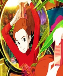 Arrietty Animation Paint By Numbers